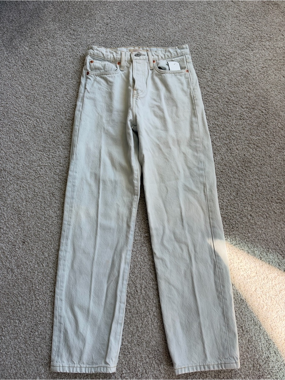 Levi's Light Wash Wedgie Straight-Leg Jeans 25
